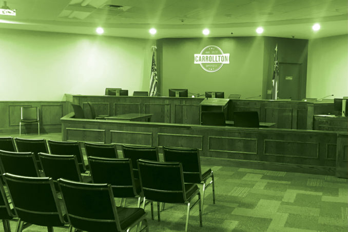 courtroom meeting space